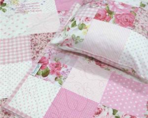 Bespoke quilt and cushion