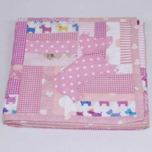 Walkies-Pink-patchwork-blanket-folded-B000106