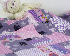 Purple-Elephants-Patchwork-Blanket