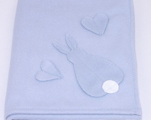 Runny-Babbits-fleece-blanket-folded