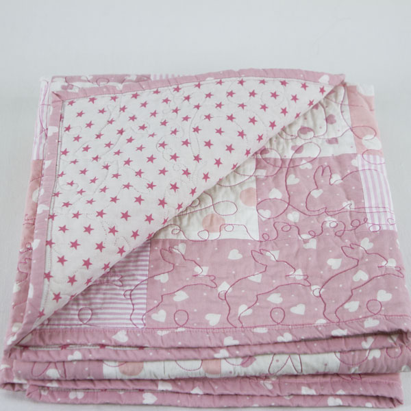 patchwork cot bedding