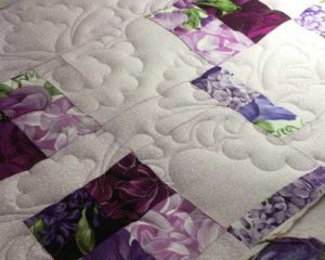 Detail of quilt pattern
