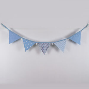 Rose and Hubble blue bunting