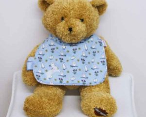 Blue-Rabbits-and-Owls-traditional-bib-bunny-motif-BB017
