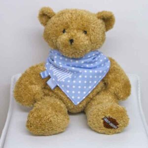 Sky-blue-polka-dot-full-bandana-bib-stripe-patch-BB026