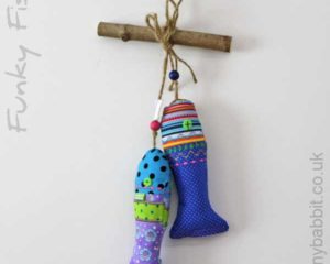 Funky fish in bright colours MFF8