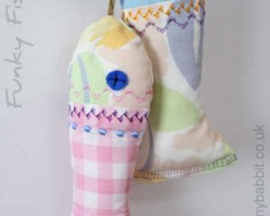 Funky fish in pastel colours MFF11