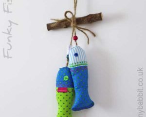 Funky fish in bright colours MFF4
