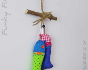 Funky fish in bright colours MFF6