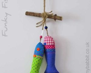 Funky fish in bright colours MFF6