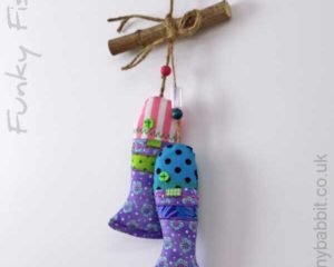 Funky fish in bright colours MFF7