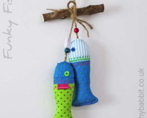 Funky fish in bright colours MFF4
