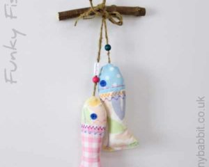 Funky fish in pastel colours MFF11