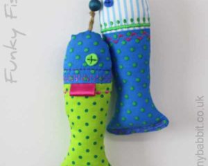 Funky fish in bright colours MFF4