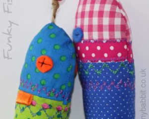 Funky fish in bright colours MFF6