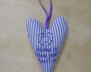 Home is where your heart is in lilac front