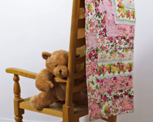 Vintage & Rose Butterfly Quilt