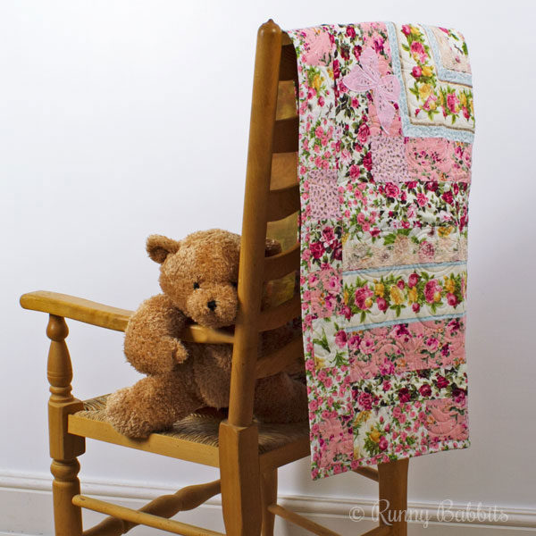 Vintage & Rose Butterfly Quilt