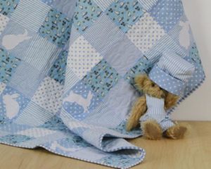 'It's Raining Rabbits' Quilt