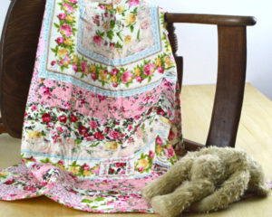 Vintage & Rose Butterfly Quilt