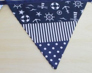 Nautical Bunting set 2 flag detail 5