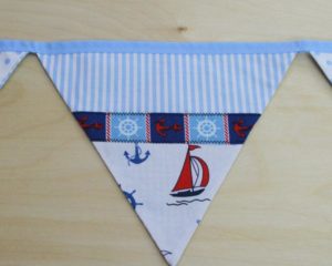 Sky Nautical Bunting Set 4 detail 3