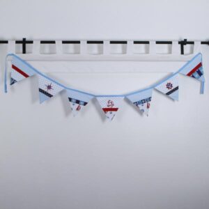 Sky Nautical Bunting Set 4 Hanging