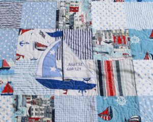 Gone Sailing-sky blue-detail 3