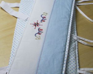 Windjammer cot bumper