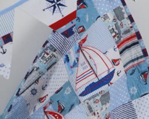 Gone-Sailing-quilt-sky-blue-with-bunting