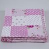 Flutterby-Butterfly-Candy-Pink-Patchwork-blanket-folded