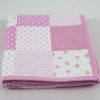 Flutterby-Butterfly-Soft-Pink-Patchwork-blanket-folded