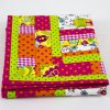 It's-a-Hoot-Pink-Patchwork-blanket-folded