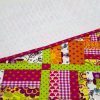 It's-a-Hoot-Pink-Patchwork-blanket-showing-reverse