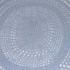 Oval-Blue-hand-crochet-blanket--CroB002