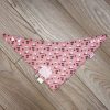 Peach-rabbits-and-owls-full-bandana-bib-pink-patch-front-BB021