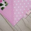 Pink-polka-dot-full-bandana-bib-cerise-patch-detail-2-BB020