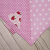 Pink-polka-dot-full-bandana-bib-heart-motif-detail-BB003