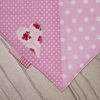 Pink-polka-dot-full-bandana-bib-heart-motif-detail-BB003