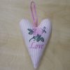 Love Heart single rose in pink front