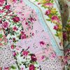 Vintage & Rose Butterfly Quilt