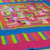 'It's Party Time' Quilt detail