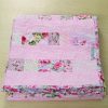 Pretty Butterfly Stripe Patchwork Quilt