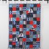 Gone-Sailing-quilt-navy-theme-hanging