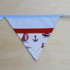 Sky blue nautical bunting set 3 detail 7