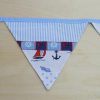 Sky blue nautical bunting set 3 detail 3