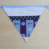 Sky blue nautical bunting set 3 detail 2