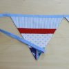 Sky blue nautical bunting set 3 detail 1